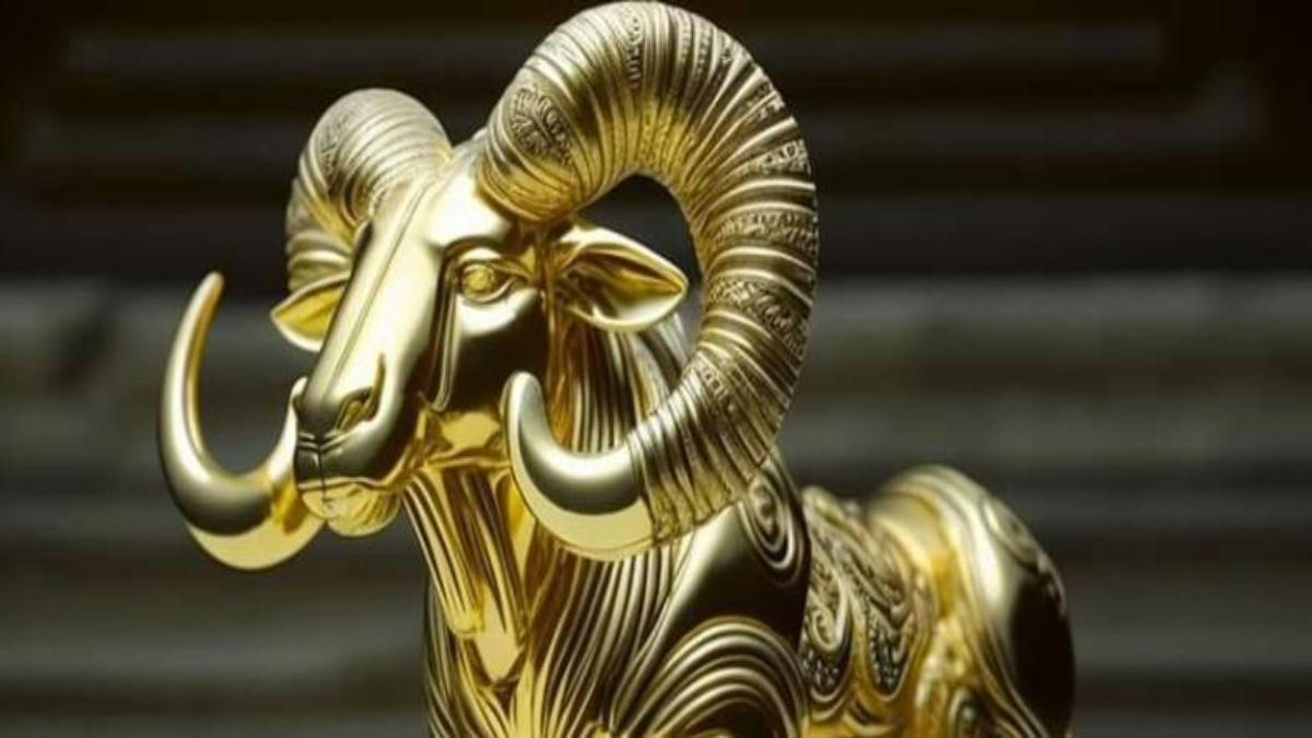 Hình nền máy tính ảnh dê vàng đẹp 