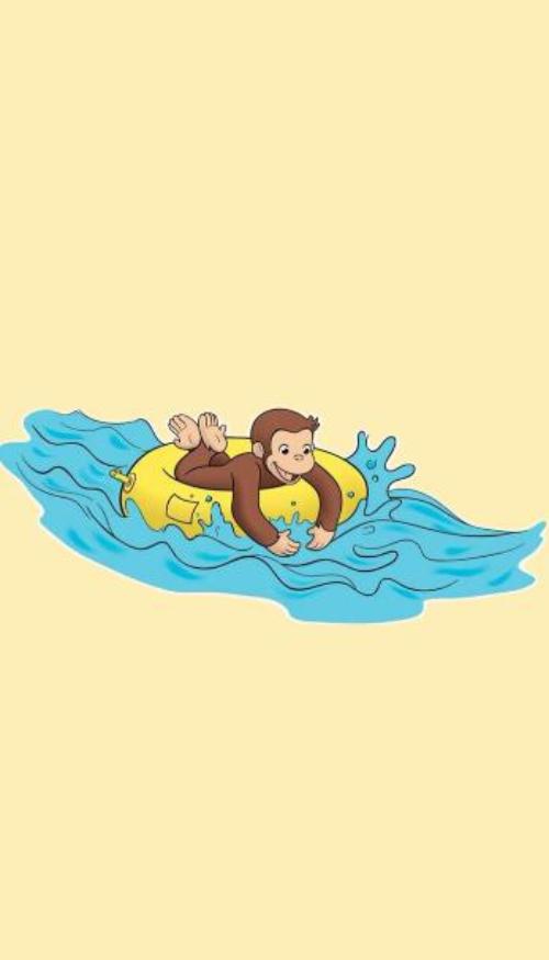 Hình nền con khỉ chibi cho điện thoại cute