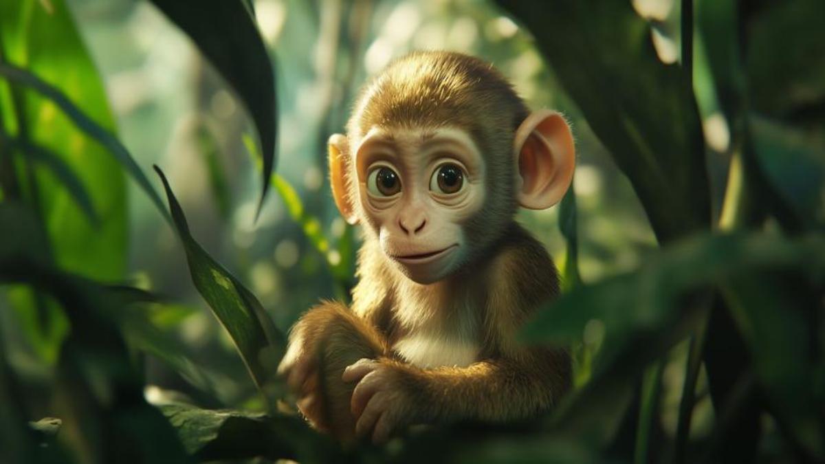 Ảnh con khỉ làm hình nền máy tính full HD
