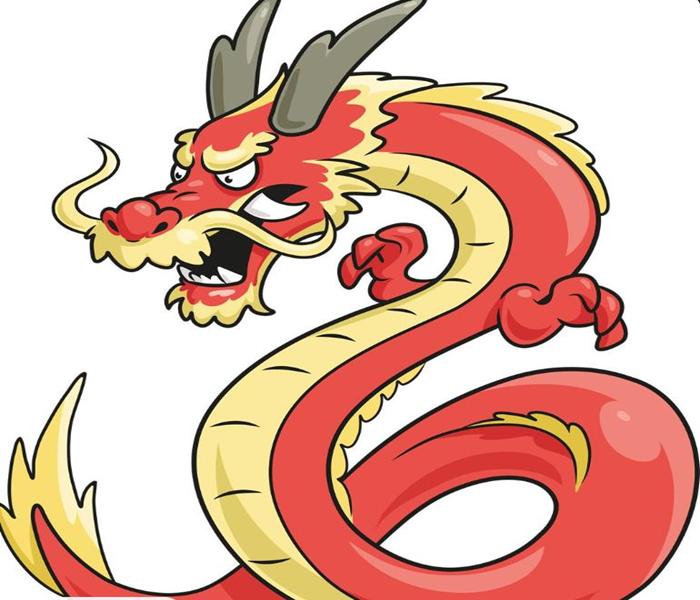 Hình vẽ con rồng đơn giản
