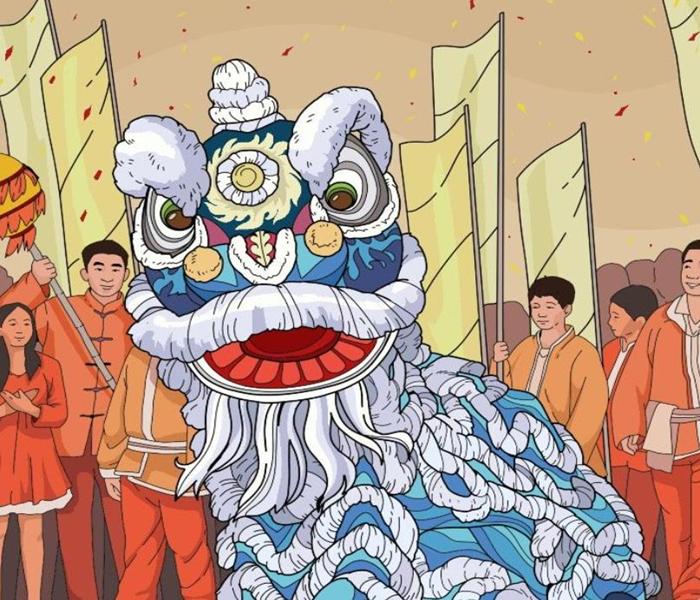 Hình ảnh lân sư rồng đẹp