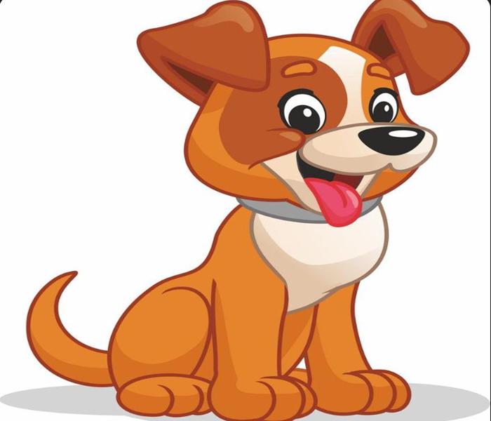 Hình ảnh chó cỏ hoạt hình