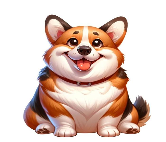 Hình ảnh Corgi chibi cute