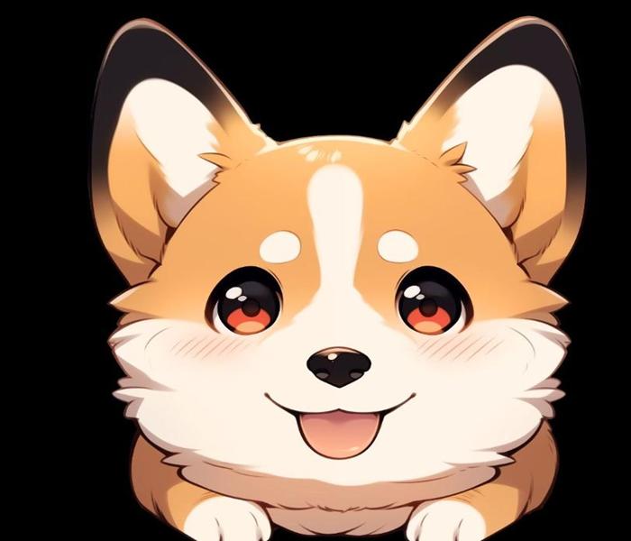 Hình ảnh Corgi chibi cute