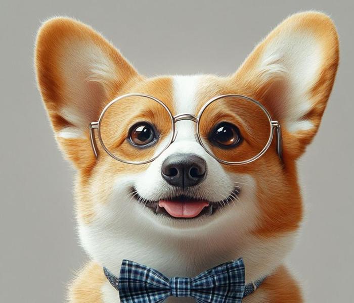 Hình ảnh chó Corgi hoạt hình