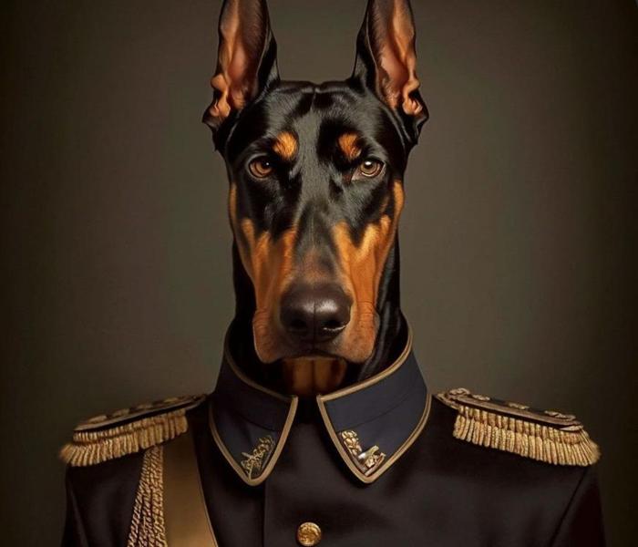Ảnh chó Dobeman ngầu