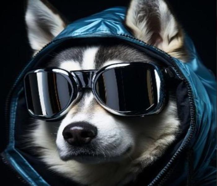 Hình ảnh chó Husky ngầu