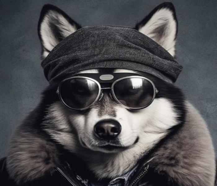 Hình ảnh chó Husky ngầu