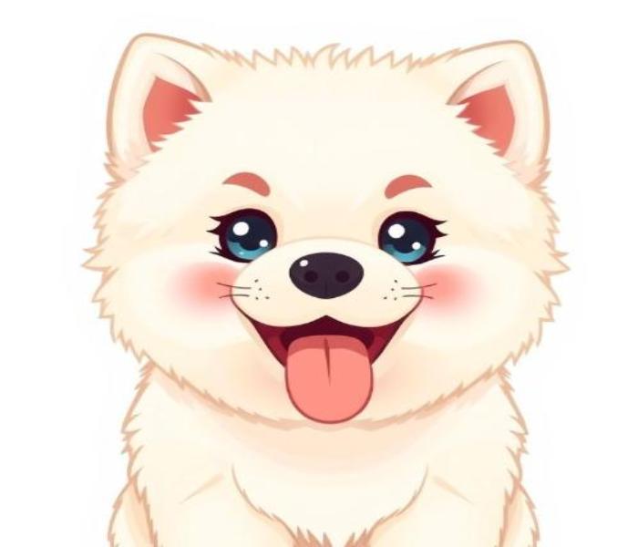 Hình ảnh chó Phốc chibi
