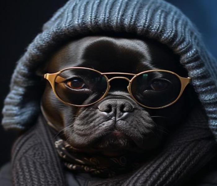 Hình ảnh chó Pug ngầu