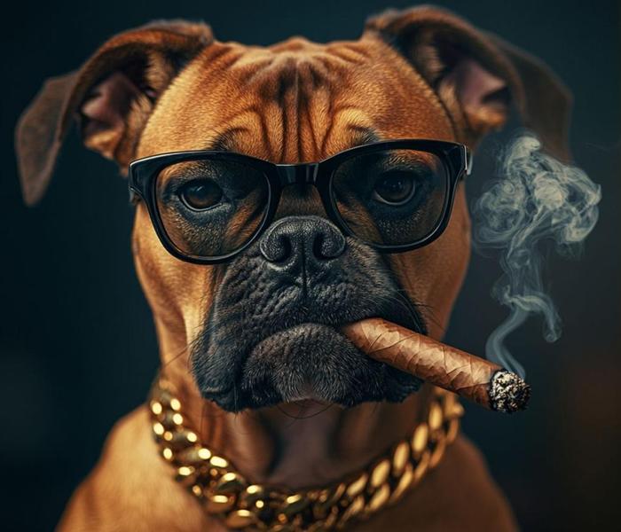 Hình ảnh chó Pug ngầu