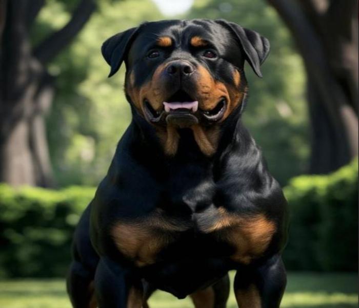 Hình ảnh chó Rottweiler ngầu