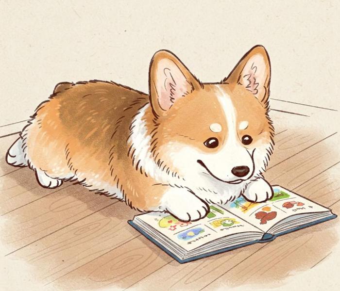 Hình ảnh chó shiba hoạt hình