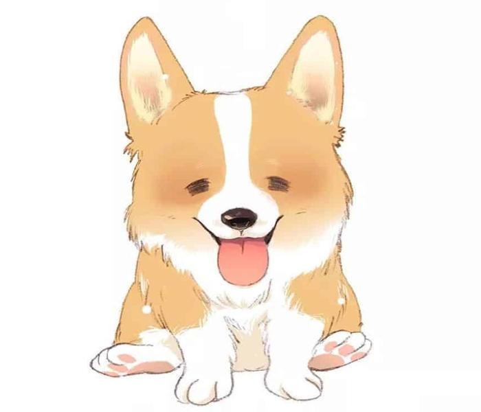 Hình ảnh chó shiba hoạt hình