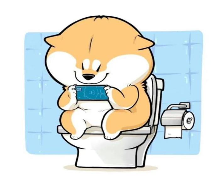 Hình ảnh chó Shiba hoạt hình cute
