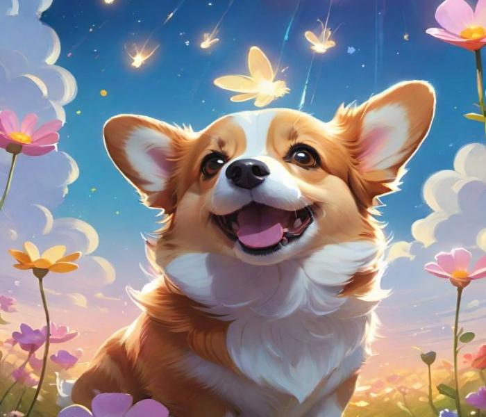 Hình ảnh chó shiba hoạt hình