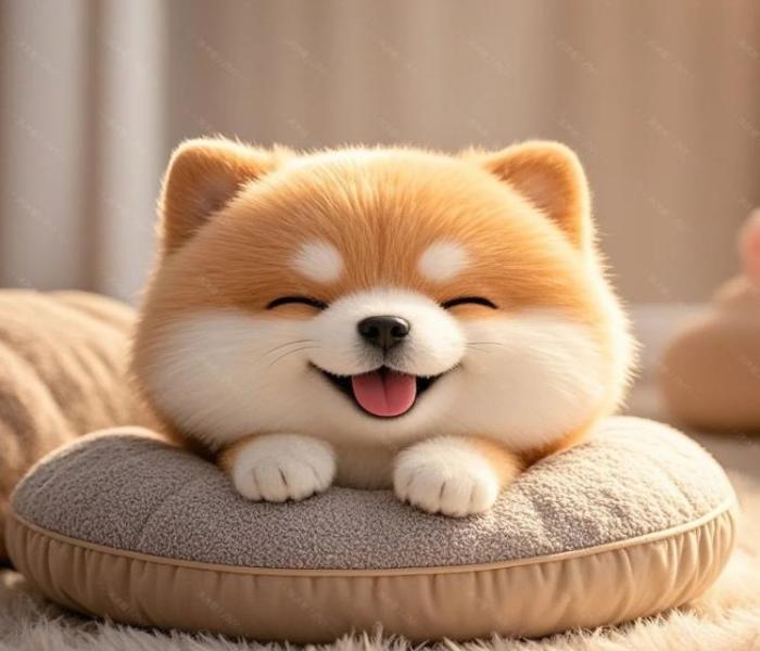 Hình ảnh chó Shiba hoạt hình cute