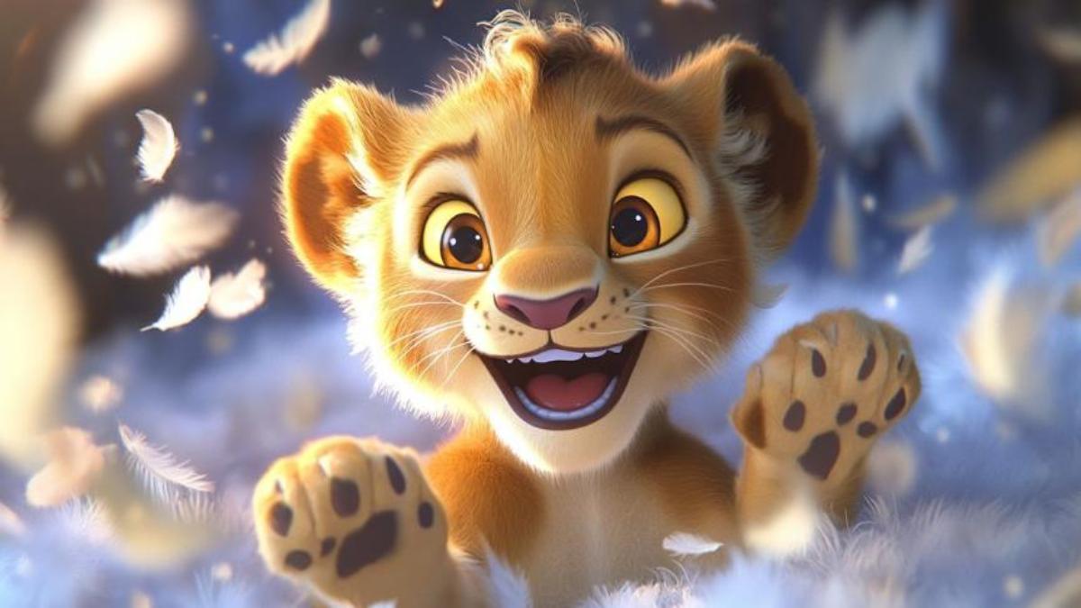 Hình nền sư tử 3D cho máy tính full HD 