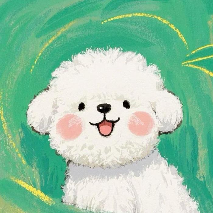 Hình vẽ con chó cute